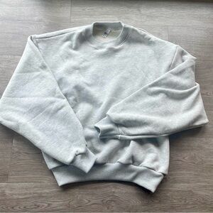 NWT Los Angeles Apparel 16oz Plush Fleece Crewneck Sweatshirt